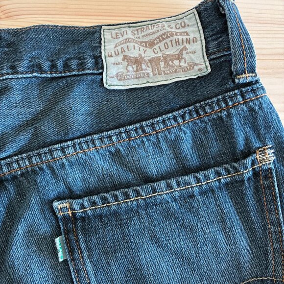 Levi's Vintage Straight 539 | Levi's Eco W33 L30 | 100% Organic Cotton - Picture 7 of 11